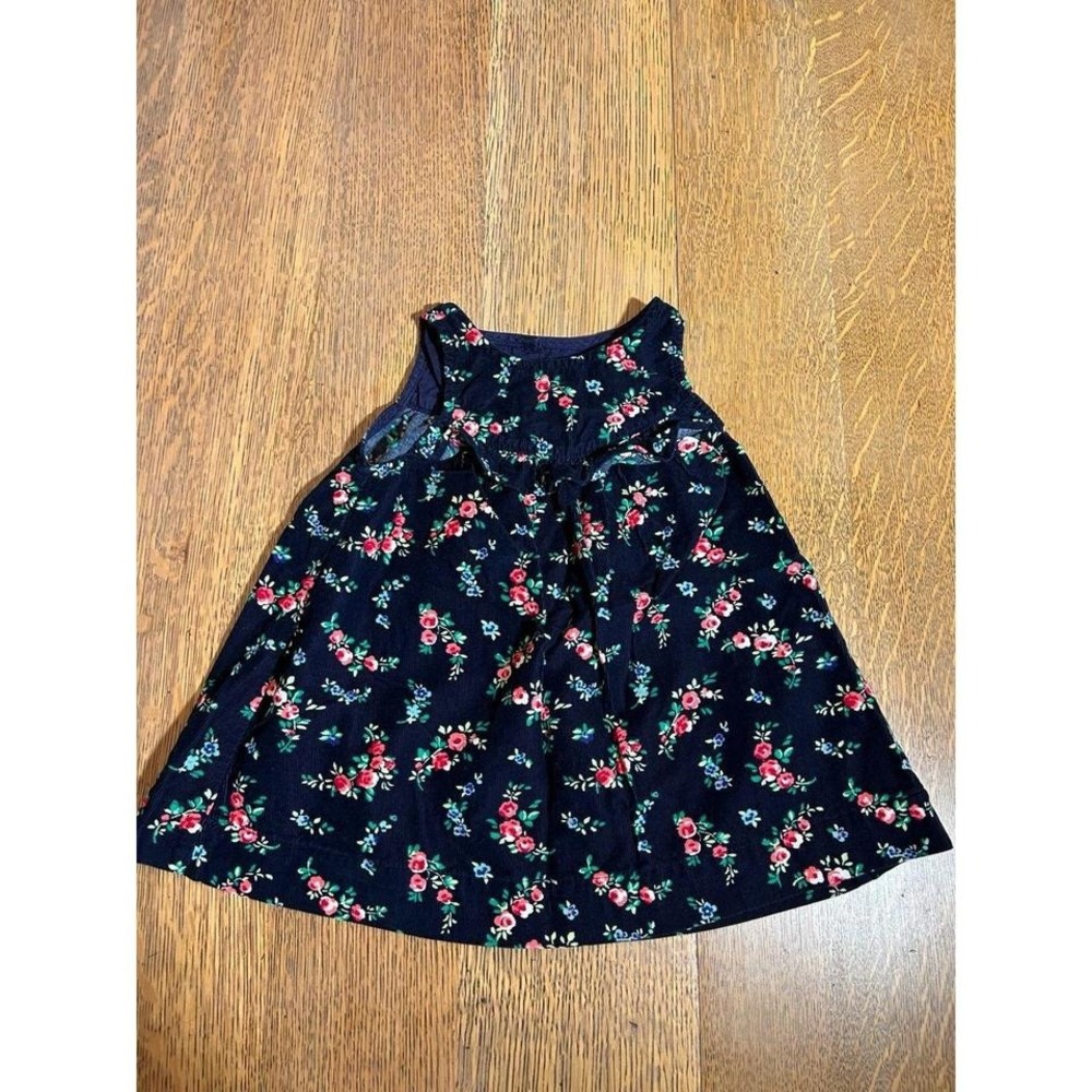 Baby Gap Baby Girls' Floral Corduroy‎ Dress – Size 18–24 Months
